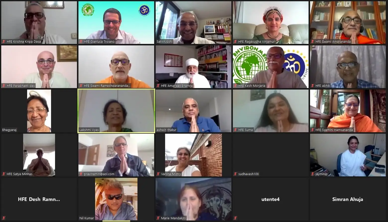 World Environment Day online gathering in 2020